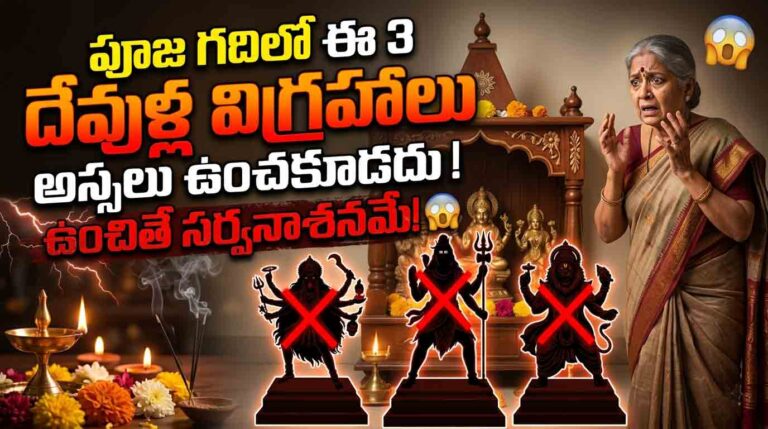 pooja vidhi god idols home vastu mistakes negative energy telugu varahi talks