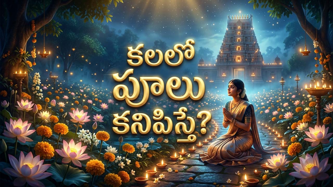 Flower Dream Meaning Telugu