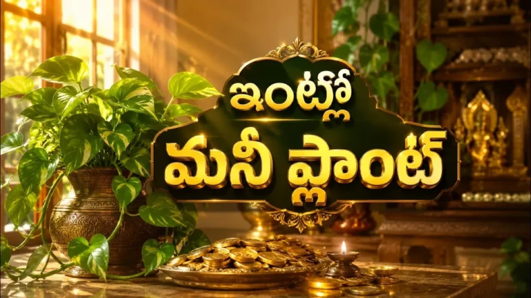 Money Plant Vastu Benefits Telugu